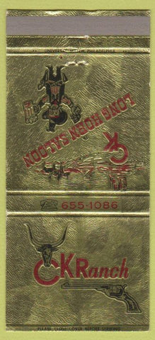 Matchbook Cover - OK Ranch Saloon Wilmington DE 30 Strike