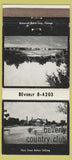 Matchbook Cover - Beverly Country Club Chicago IL 30 Strike