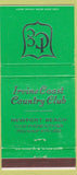 Matchbook Cover - Irvine Coast Country Club Newport Beach CA WEAR 30 Strike