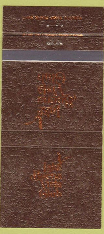 Matchbook Cover - Lake Buena Vista Walt Disney World 30 Strike