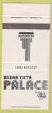 Matchbook Cover - Buena Vista Palace Walt Disney World 30 Strike