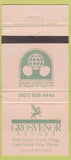 Matchbook Cover - Grosvenor Resort Walt Disney World 30 Strike