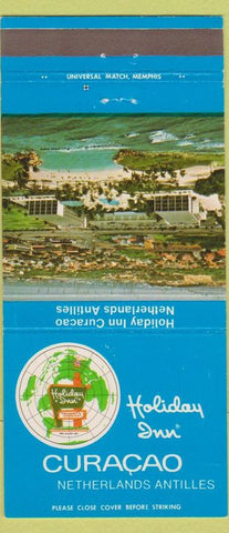 Matchbook Cover - Holiday Inn Curacao Netherlands Antilles 30 Strike