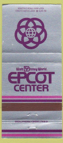 Matchbook Cover - Epcot Center Walt Disney World WEAR 30 Strike