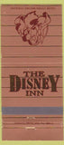 Matchbook Cover - Disney Inn Walt Disney World Snow White Sleepy 30 Strike