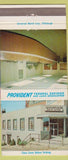 Matchbook Cover - Provident Federal Savings Pittsburgh PA 30 Strike