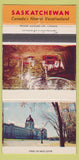 Matchbook Cover - Saskatchewan SK Tourism 30 Strike