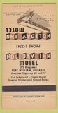 Matchbook Cover - Holiday Inn Motel Fort William ON 30 Strike
