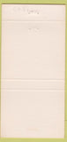 Matchbook Cover - Bilotti's Forum Motor Lodge Green Bay WI 30 Strike