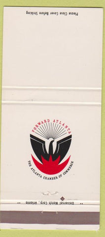 Matchbook Cover - Atlanta GA Chamber of Commerce Tourism 30 Strike