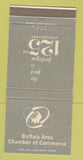 Matchbook Cover - Buffalo NY Area Chamber of Commerce 30 Strike