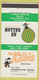 Matchbook Cover - The Kiltie Lounge Montreal QC 30 Strike