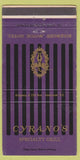 Matchbook Cover - Biltomre Motor Hotel Vancouver BC 30 Strike