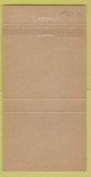 Matchbook Cover - New Ontario Hotel Port Arthur ON 30 Strike
