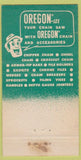 Matchbook Cover - Oregon Chain Saws Guelph ON 30 Strike