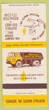 Matchbook Cover - Buffalo Waste Oil Service NY 30 Strike