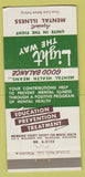 Matchbook Cover - Milwaukee WI Society for Mental Health 30 Strike