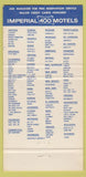 Matchbook Cover - Imperial 500 Motels Las Vegas NV 30 Strike