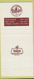 Matchbook Cover - Point O Woods Country Club Benton Harbor MI 30 Strike