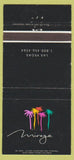 Matchbook Cover - Mirage Casino Las Vegas NV 30 Strike