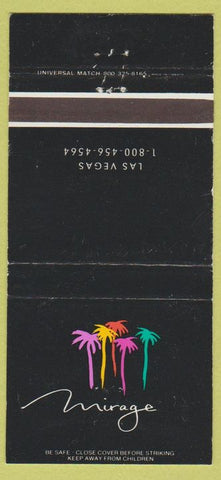 Matchbook Cover - Mirage Casino Las Vegas NV 30 Strike