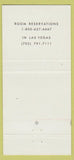 Matchbook Cover - Mirage Casino Las Vegas NV 30 Strike