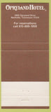 Matchbook Cover - Old Hickory Restaurant Clark Gable Nashville TN 30 Strike