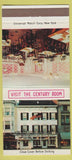 Matchbook Cover - House on the Green Morristown NJ 30 Strike