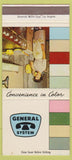 Matchbook Cover - General System Telephone girlie phones 30 Strike