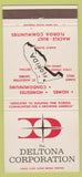 Matchbook Cover - Deltona Corp Homes Condos Deltona FL 30 Strike