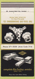 Matchbook Cover - Tool Die Engineering Cleveland OH 30 Strike