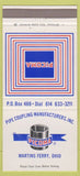 Matchbook Cover - Picoma Couplings Martins Ferry OH 30 Strike
