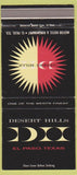 Matchbook Cover - Desert Hills Motor Hotel El Paso TX 30 Strike