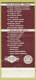 Matchbook Cover - State Bank of Newfane NY 30 Strike