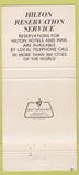 Matchbook Cover - Kona Hilton Hawaii HI 30 Strike