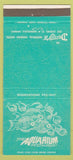 Matchbook Cover - Aquarium Restaurant Denny's Honolulu HI 30 Strike