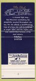 Matchbook Cover - The Club Inc Birmingham AL 30 Strike