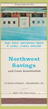 Matchbook Cover - Northwest Savings Bank Bradford PA 30 Strike