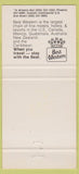 Matchbook Cover - Best Western Cavalier Inn San Simeon CA 30 Strike