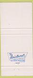 Matchbook Cover - Schisler Funeral Home Northampton PA 30 Strike