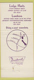 Matchbook Cover - Elks Lodge San Pedro CA 30 Strike