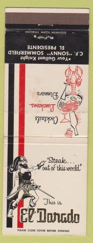 Matchbook Cover - Ed Dorado Milwaukee WI WORN Signet