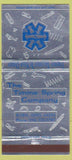 Matchbook Cover - Timms Spring Co Elyria OH 30 Strike