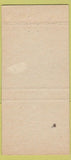 Matchbook Cover - Nick's Manhattan Cafe Grand Island NE 30 Strike