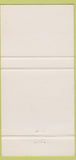 Matchbook Cover - Saratoga Restaurant Edmonton AB 30 Strike