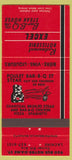 Matchbook Cover - Excel BBQ Steak Lachine Montreal QC 30 Strike