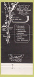 Matchbook Cover - Chateau De Louis Restaurant South Glens Falls NY 30 Strike
