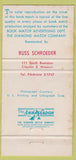 Matchbook Cover - Diamond Book Match Ads Clayton MO WEAR 30 Strike
