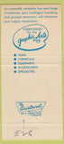 Matchbook Cover - Rissmann Graphic Arts Supply St Louis MO 30 Strike