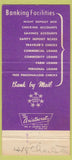 Matchbook Cover - St Ansgar State Bank IA 30 Strike